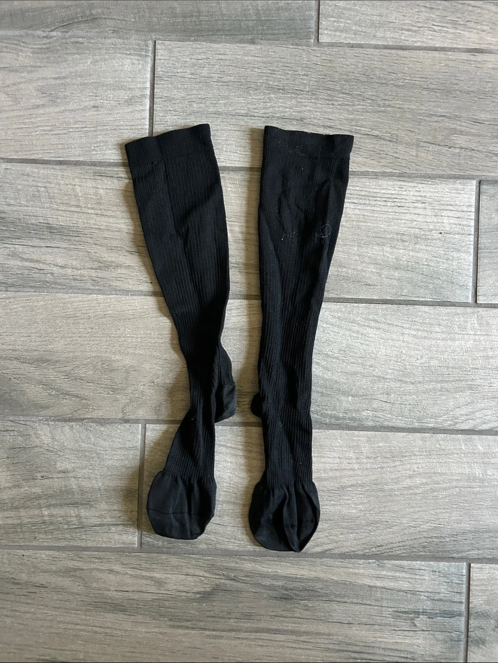 Classic Black Knee-High Hosiery for Women